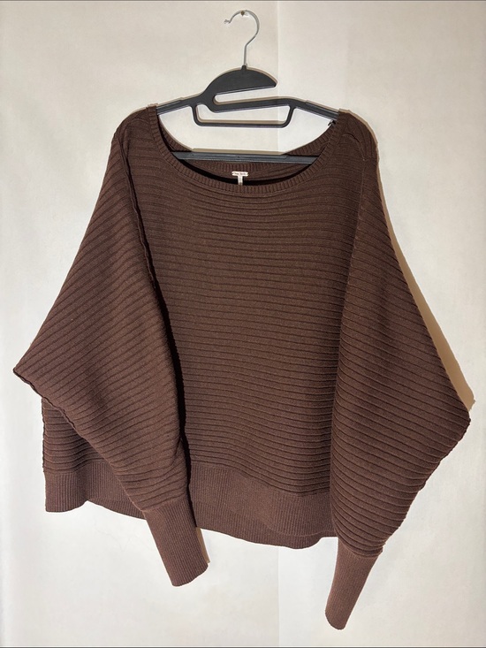 Free People Sweaters - Free people Brown Ribbed Knit Women's Sweater